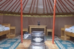 Mongolei: Stilvolle Inneneinrichtung