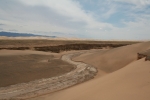 Mongolei: Ausgetrocknetes Flussbett