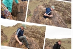 Mongolei: Ein Gang im Gestein - Durchklettern bringt die Wiedergeburt
