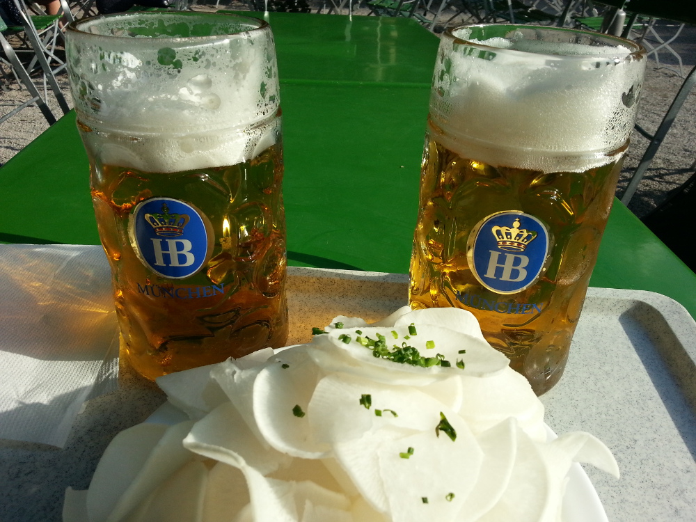 München - Im Biergarten