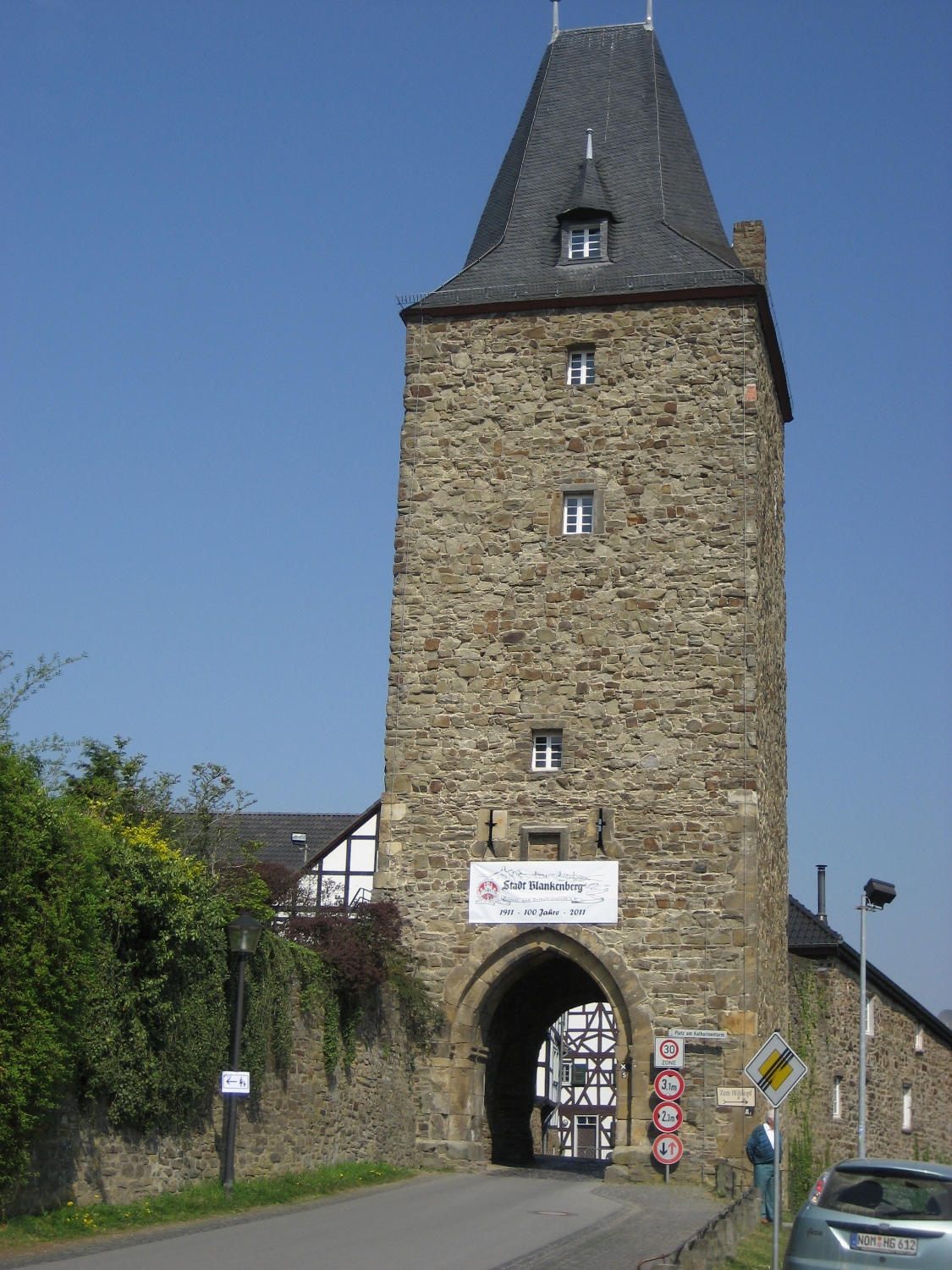 Natursteig Sieg #3 - Katharinenturm in Blankenberg
