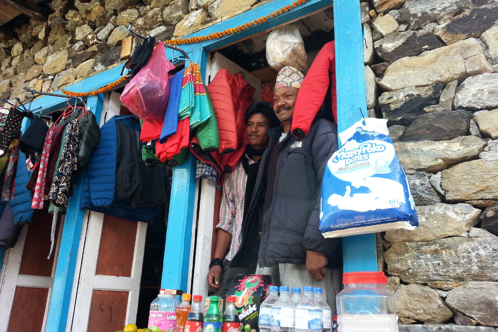Nepal - Bei der Familie eines unserer Guides