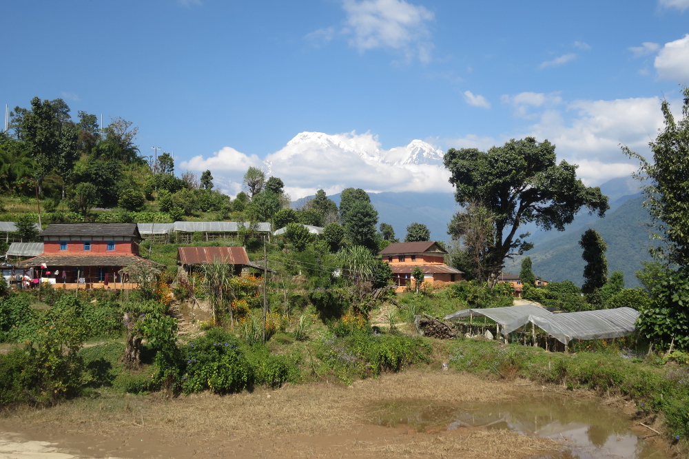 Nepal - Bäuerliche Siedlung