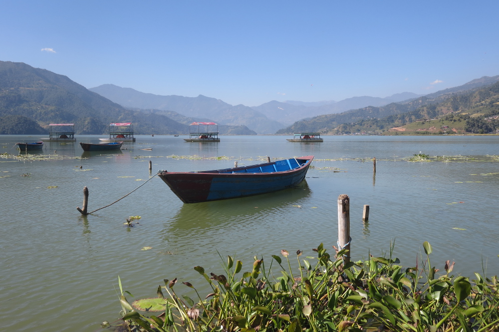 Nepal - Phewa-See in Pokhara