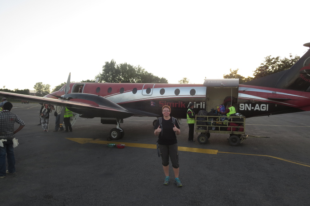 Nepal - Beechcraft 1900 in Kathmandu