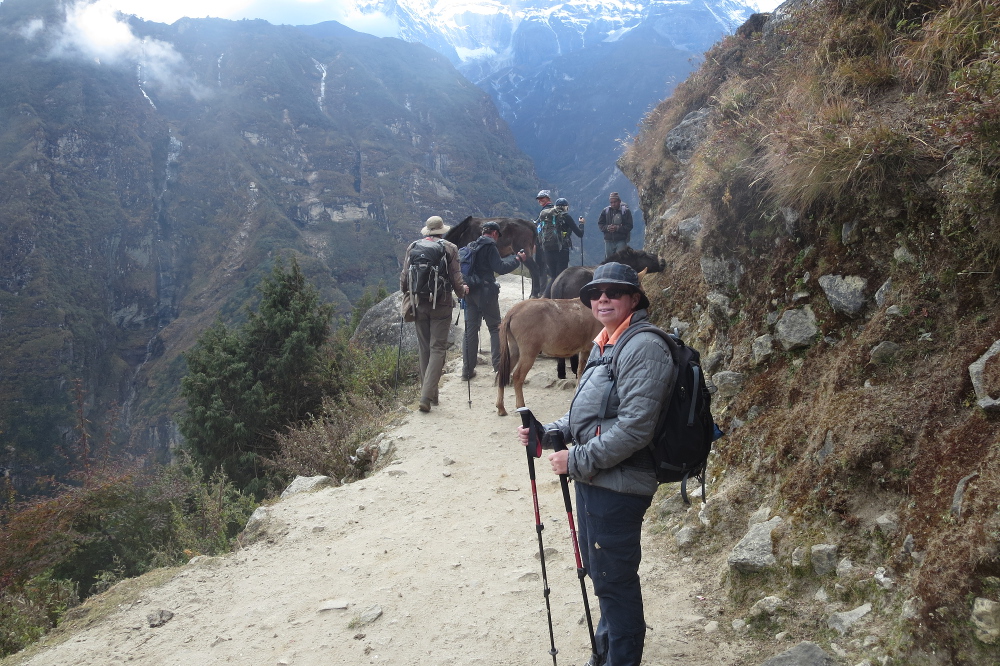 Nepal - Kurz vor Namche Bazar