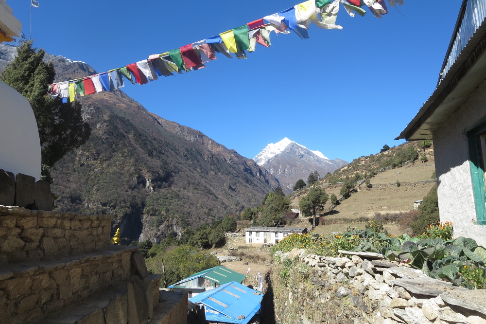 Nepal - Stupa bei Samshing