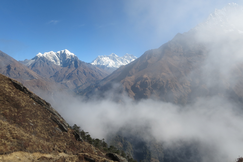 Nepal - Der letzte Blick auf den Everest
