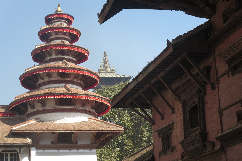 Nepal - Am alten Königspalast in Kathmandu