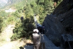 Nepal - Hängebrücke zwischen Lukla und Phakding