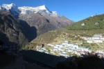 Nepal - Namche Bazar in der Morgensonne