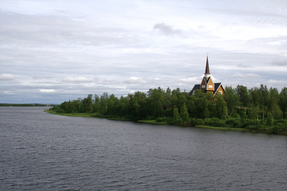 Nordkap, Hurtigruten und Lofoten: Karesuando (Grenze Schweden-Finnland)