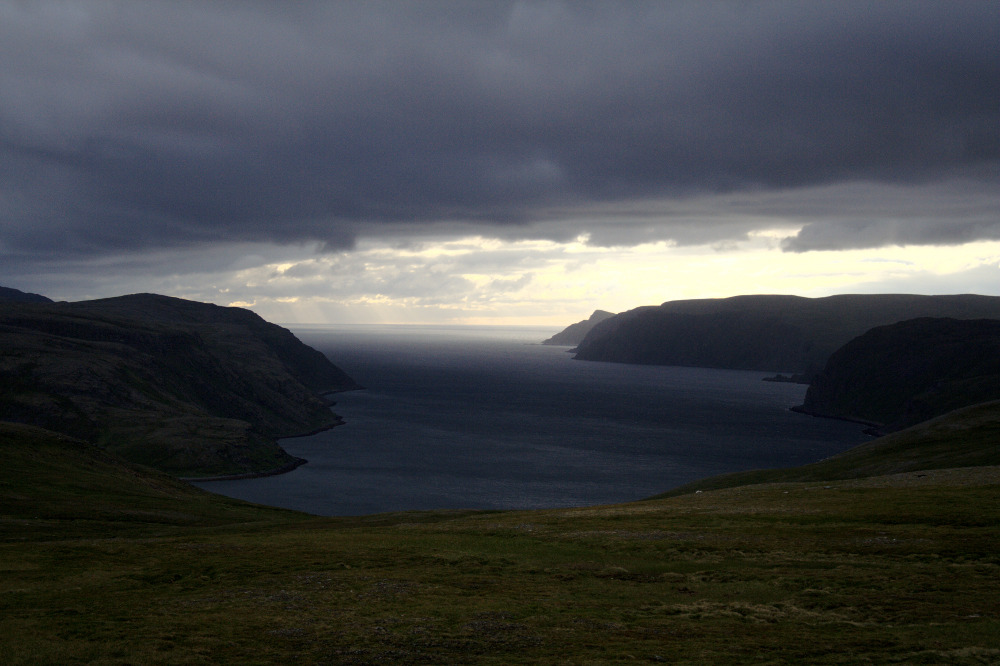 Nordkap, Hurtigruten und Lofoten: Blick Richtung Nordkap