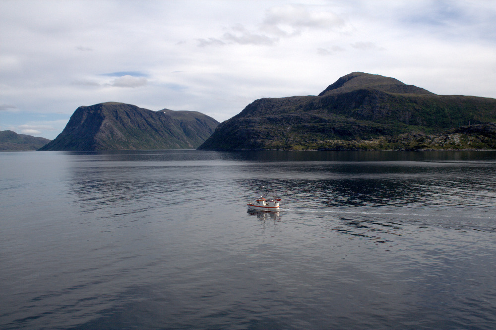 Nordkap, Hurtigruten und Lofoten: Im Sørøysund