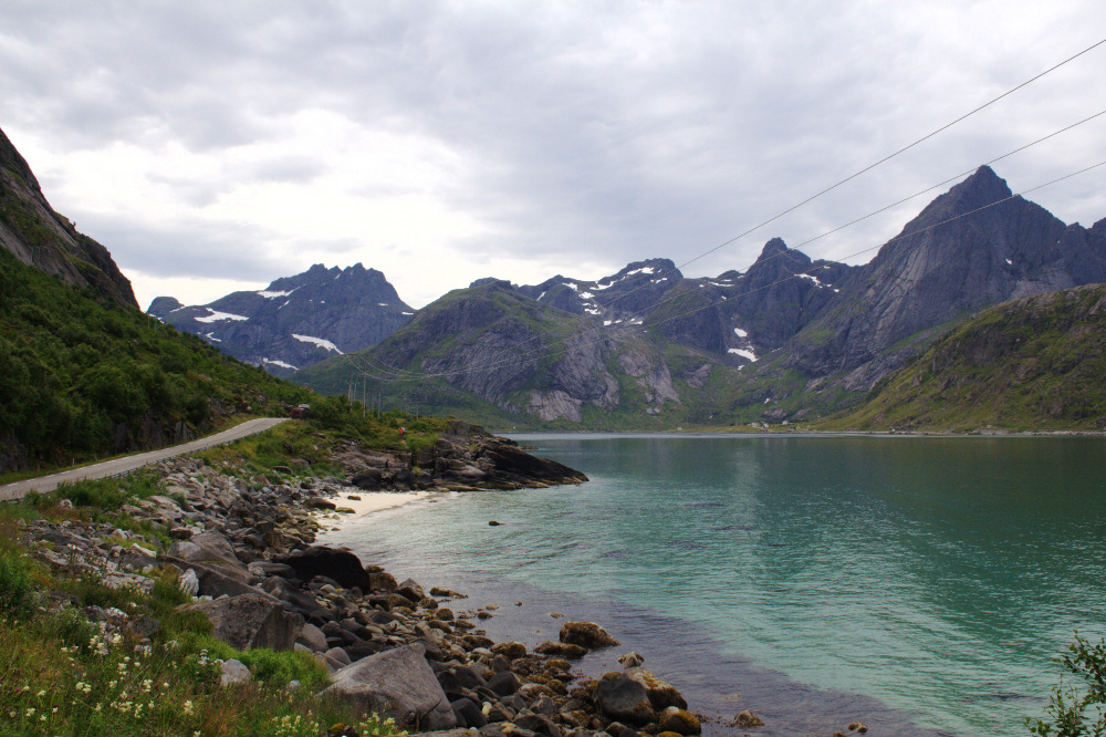Nordkap, Hurtigruten und Lofoten: Flakstadpollen