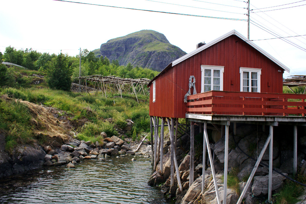 Nordkap, Hurtigruten und Lofoten: Fischerhütte in Å