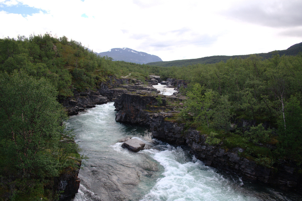 Nordkap, Hurtigruten und Lofoten: Abisko Canyon