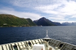 Nordkap, Hurtigruten und Lofoten: Anfahrt auf Øksfjord