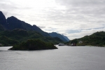 Nordkap, Hurtigruten und Lofoten: Einfahrt in den Raftsund