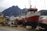 Nordkap, Hurtigruten und Lofoten: Fischerboote bei Sund