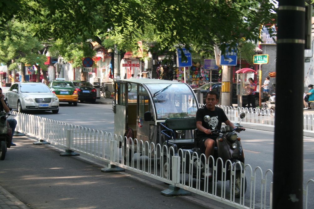 Straßenbild in Peking