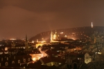 Kleinseite mit Petřín-Turm