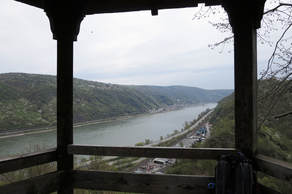 Rheinburgenweg #4 - Blick auf Kaub