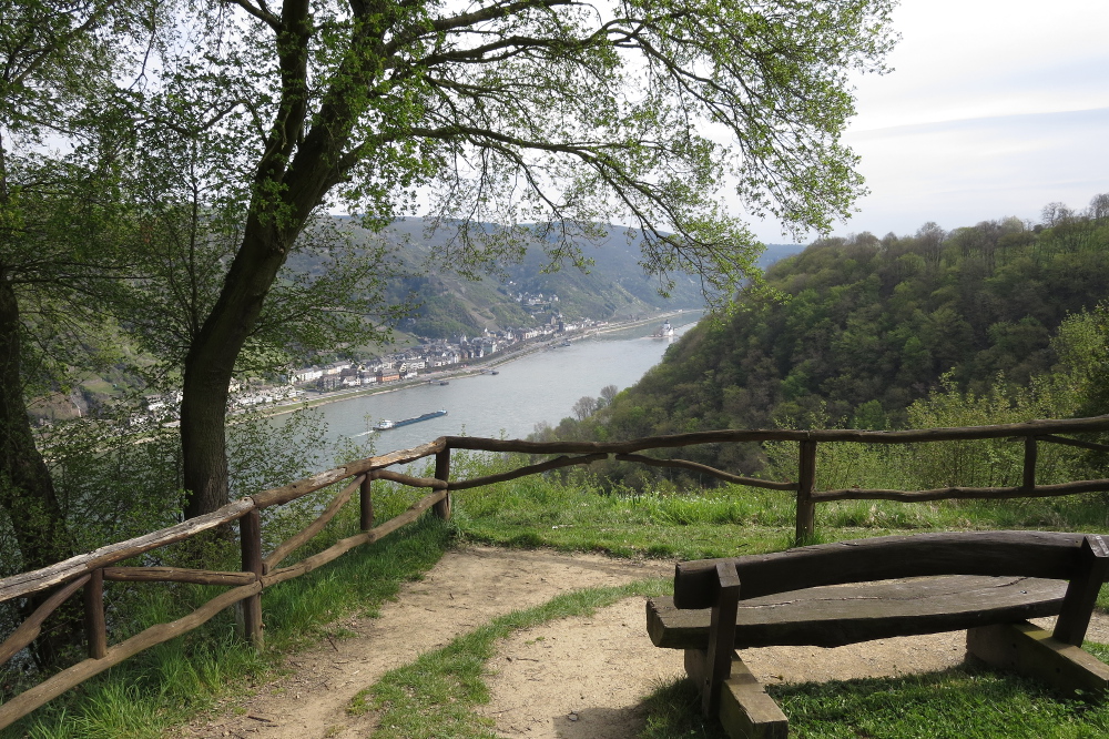 Rheinburgenweg #4 - Blick auf Kaub