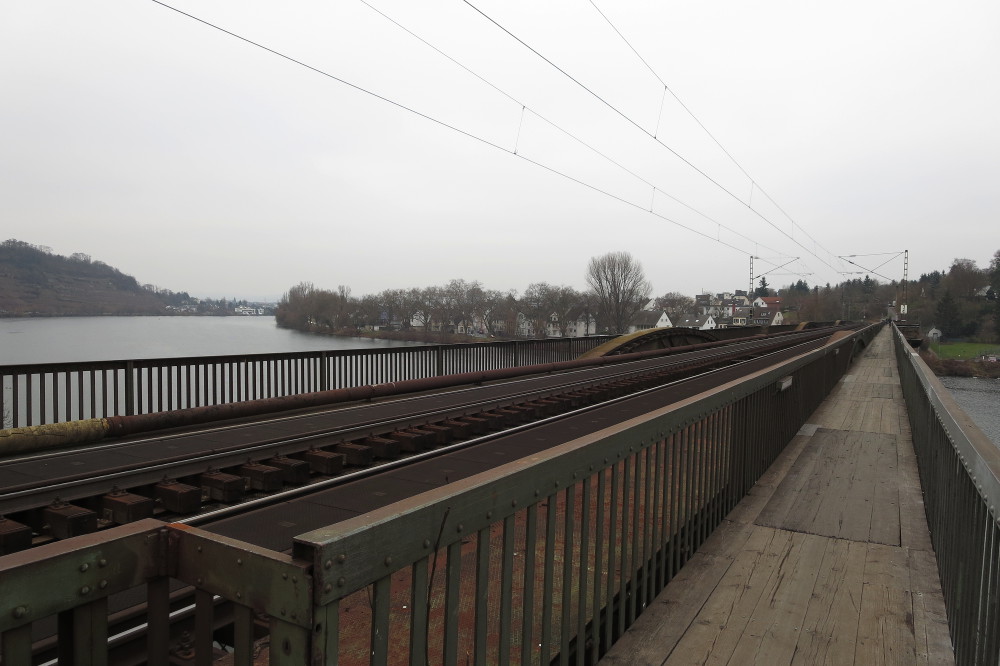 Rheinburgenweg #2 - Moselbrücke in Koblenz-Güls