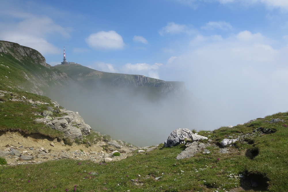 Karpaten - Sender auf dem Costila (2498m)