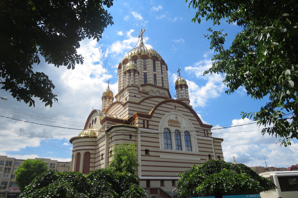 Karpaten - Kathedrale in Fagaras