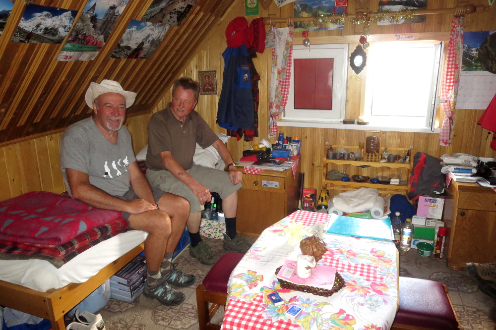 Karpaten - In der Hütte der Bergwacht