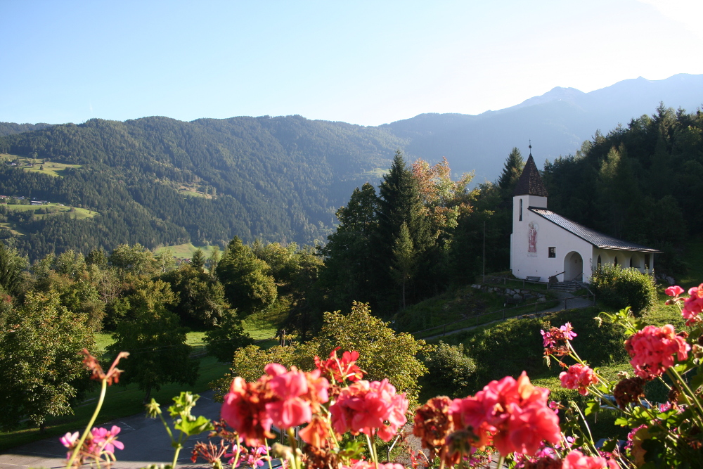 Blick vom Balkon