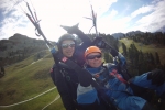 Tandemflug über dem Ötztal