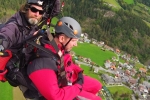 Tandemflug über dem Ötztal