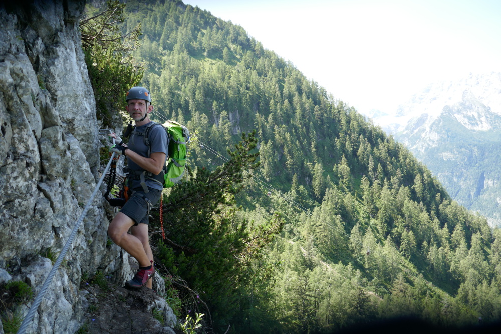 Schützensteig Klettersteig – Jenner