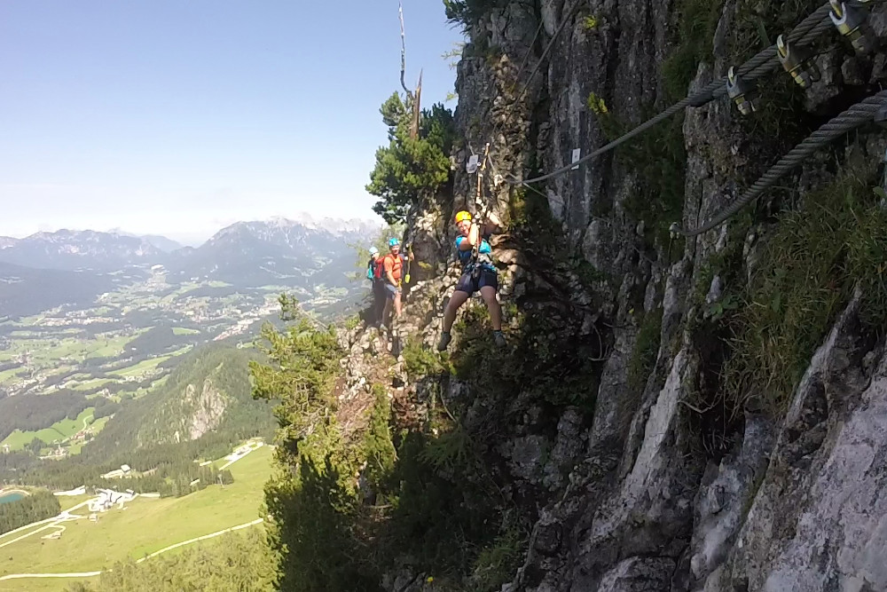 Schützensteig Klettersteig – Jenner