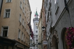 Stadtbesichtigung Salzburg -  Getreidegasse
