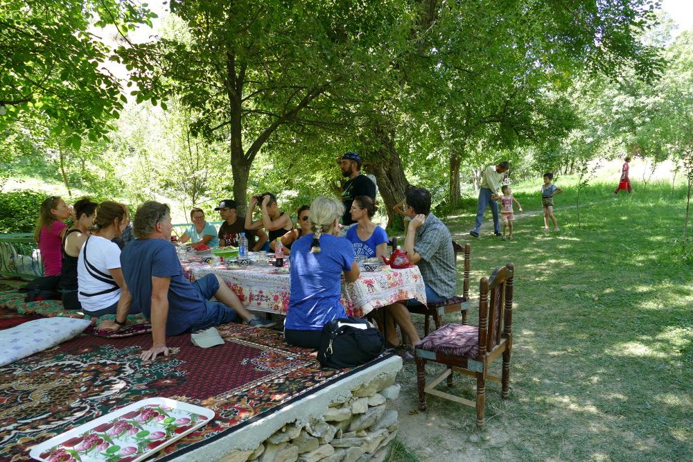 Usbekistan - Gästehaus in Khayat