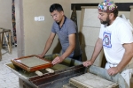Usbekistan - traditionelle Papierfabrik