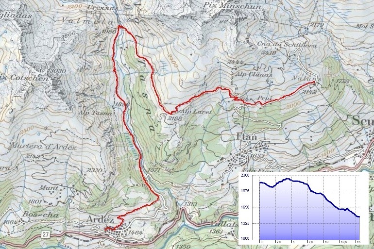 Via Engiadina: Scuol – Ardez