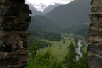 Via Engiadina - Blick vom Fortezza Chaschinas