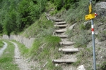 Via Engiadina - Der erste Anstieg