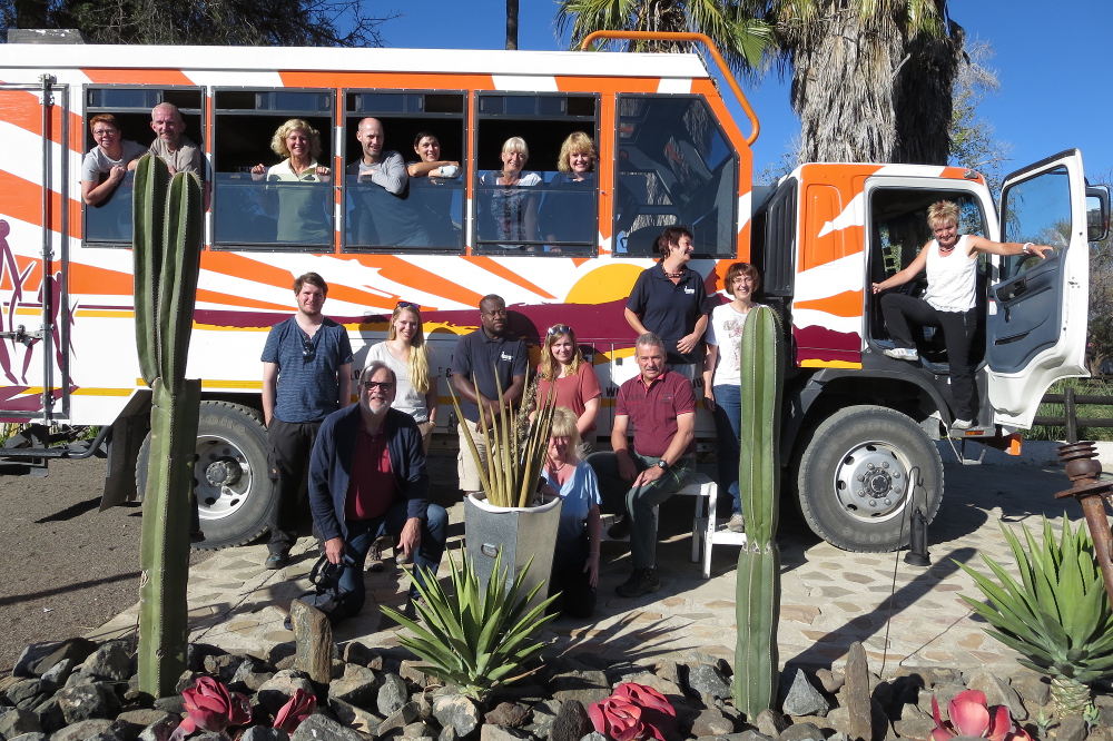 Namibia - Unsere Reisegruppe