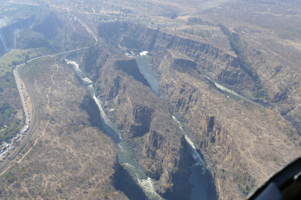 Zimbabwe - Die Schlucht hinter den Viktoriafällen