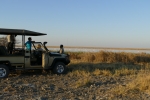 Botswana - Pirschfahrt in der Makgadigadi-Salzpfanne