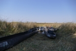 Botswana - Mokoro-Parkplatz