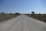 Namibia - Geradeaus nach Westen